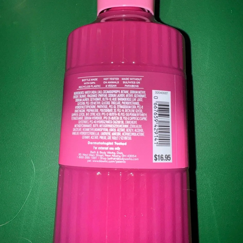 Bath & Body Works Fruity Musk Pink Body Wash